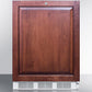 Summit FF6LWBI7IFADA Ada Compliant Commercial All-Refrigerator For Built-In General Purpose Use, Auto Defrost W/Lock, Integrated Door Frame For Overlay Panels, And White Cabinet
