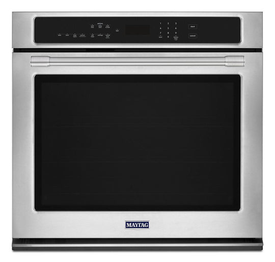 Maytag MEW9527FZ 27-Inch Wide Single Wall Oven With True Convection - 4.3 Cu. Ft.