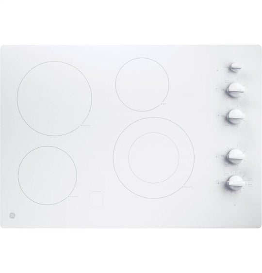 Ge Appliances JP3530TJWW Ge® 30" Built-In Knob Control Electric Cooktop