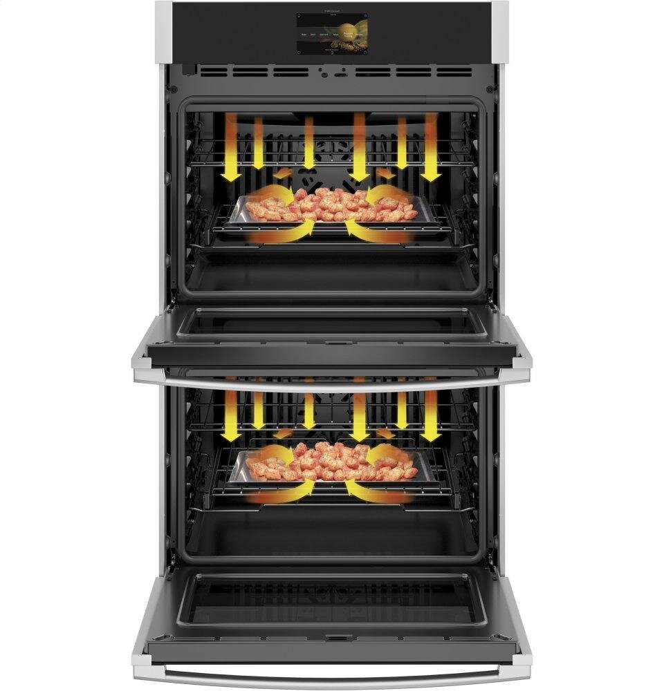 Ge Appliances PTD9000SNSS Ge Profile™ 30" Smart Built-In Convection Double Wall Oven With In-Oven Camera And No Preheat Air Fry