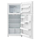 Element Appliance ERT18CSCW Element 18.0 Cu. Ft. Top Freezer Refrigerator - White