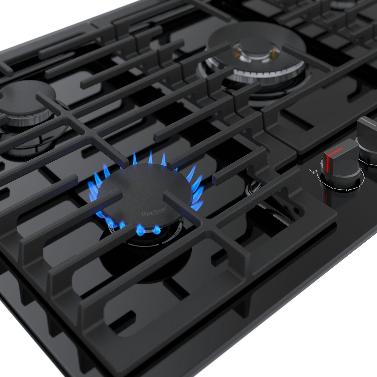 Bosch NGM8648UC 800 Series Gas Cooktop 36'' Black Ngm8648Uc