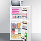 Summit MRF71ES Microwave/Refrigerator-Freezer Combination