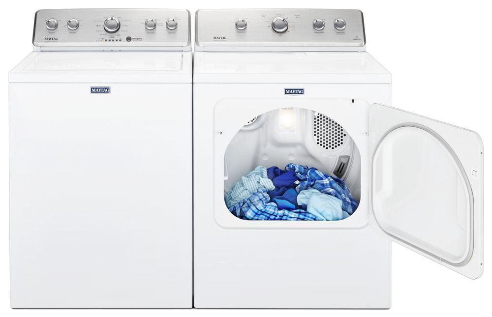 Maytag MGDC465HW Large Capacity Top Load Dryer With Wrinkle Control - 7.0 Cu. Ft.