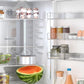 Bosch B24CB80ESW 800 Series Free-Standing Fridge-Freezer With Freezer At Bottom, Glass Door 24