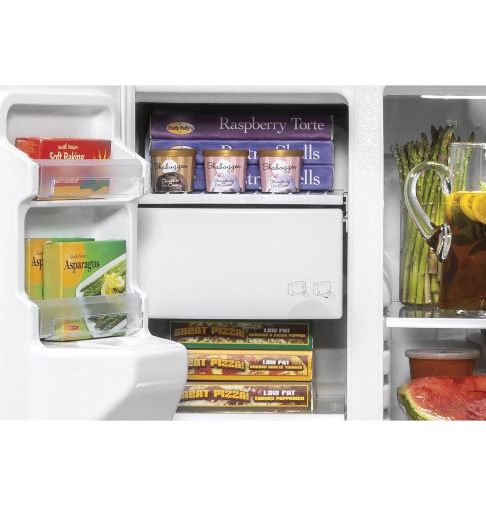 Ge Appliances GZS22IMNES Ge® 21.8 Cu. Ft. Counter-Depth Side-By-Side Refrigerator