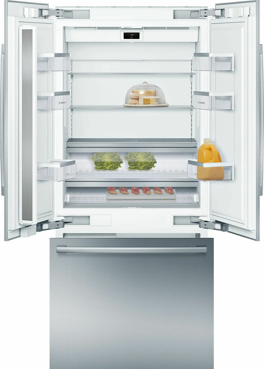 Bosch B36BT930NS Benchmark® Built-In Bottom Freezer Refrigerator 36'' B36Bt930Ns