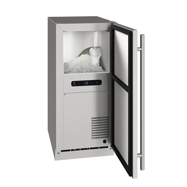 U-Line UONB115SS01B Onb115 / Onp115 15" Nugget Ice Machine With Stainless Solid Finish, No (115 V/60 Hz Volts /60 Hz Hz)