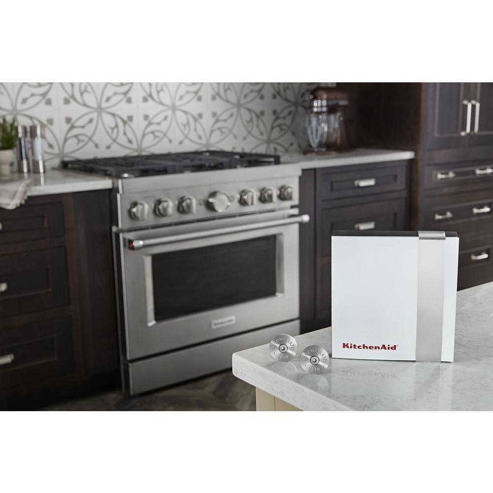 Amana W11368841SI Kitchenaid® Commercial-Style Range Handle Medallion Kit
