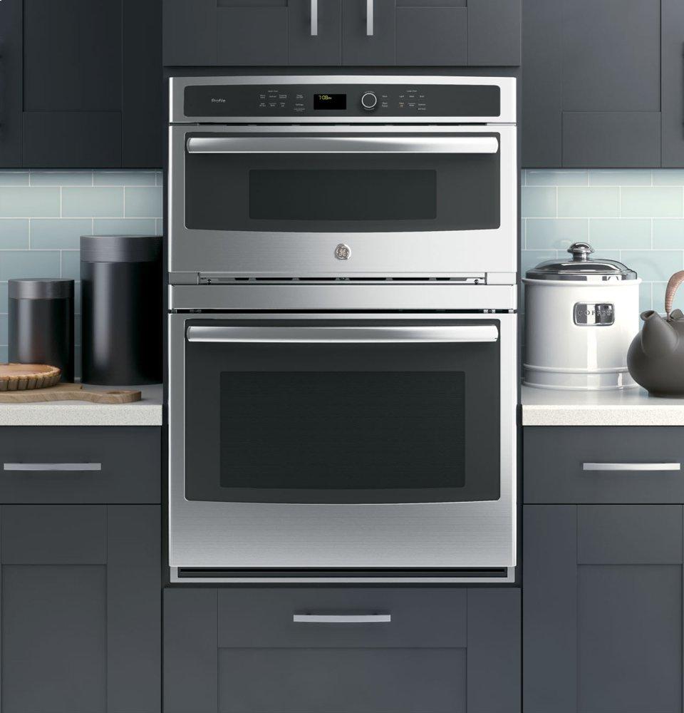 Ge Appliances PT7800SHSS Ge Profile™ 30" Built-In Combination Convection Microwave/Convection Wall Oven