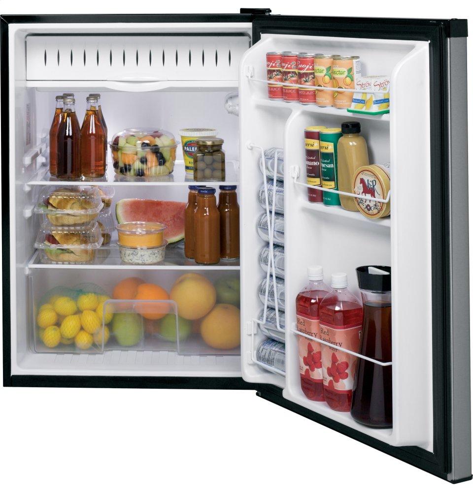 Ge Appliances GCV06GSNSB Ge® 5.6 Cu. Ft. 12 Volt Dc Power Compact Refrigerator