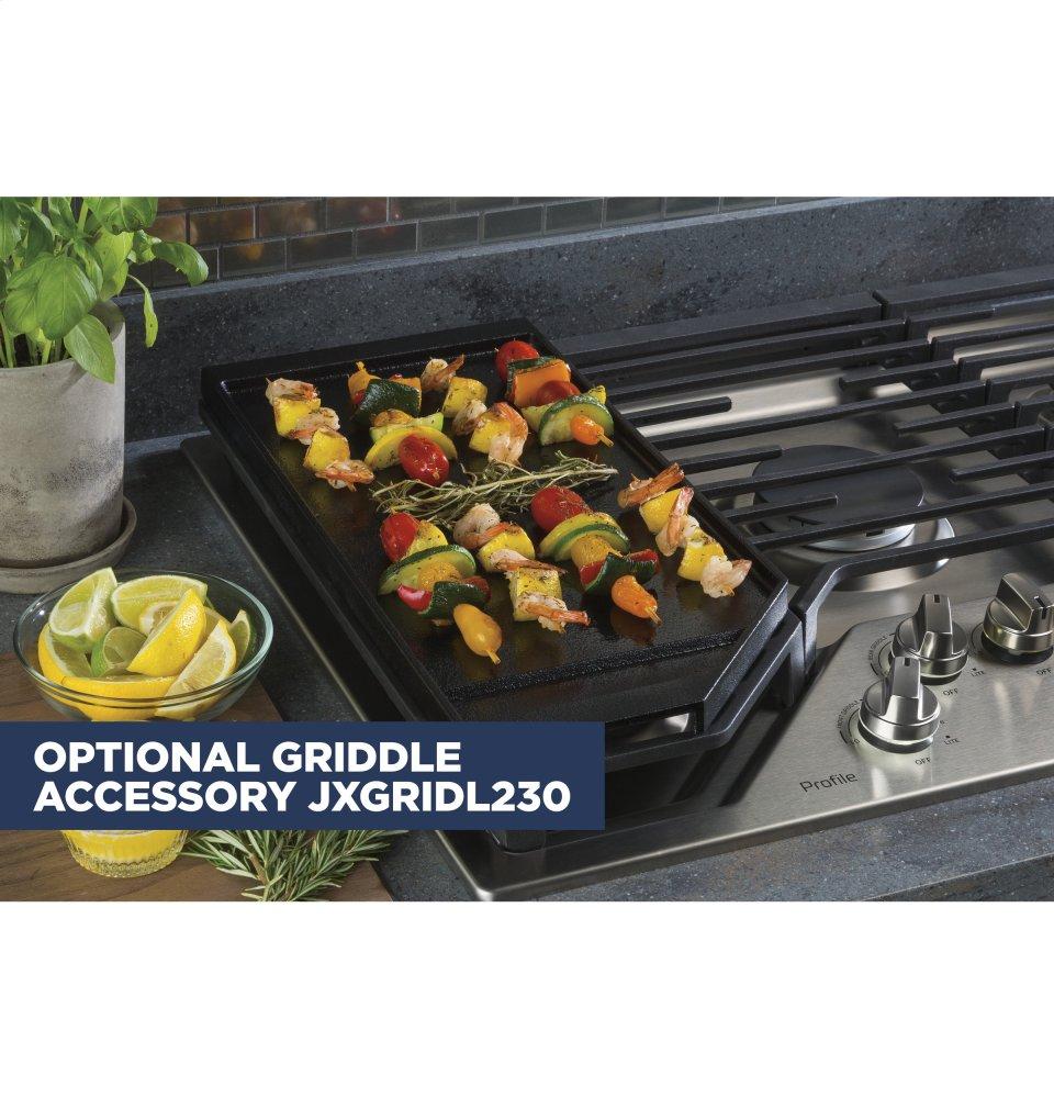 GE Appliances 30 Cooktop Griddle in Cast Iron