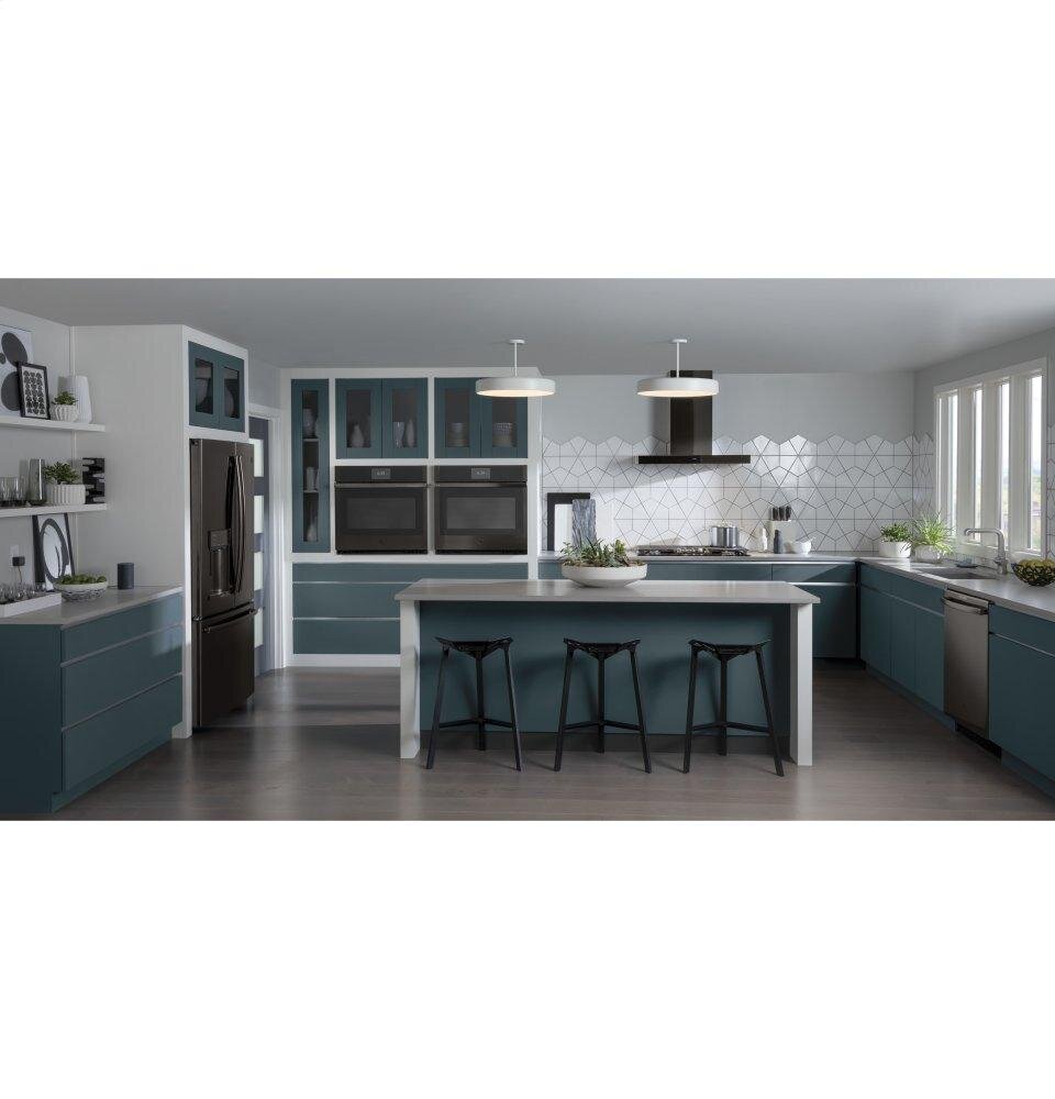 Ge Appliances PFD28KBLTS Ge Profile™ Series 27.7 Cu. Ft. French-Door Refrigerator With Door In Door And Hands-Free Autofill