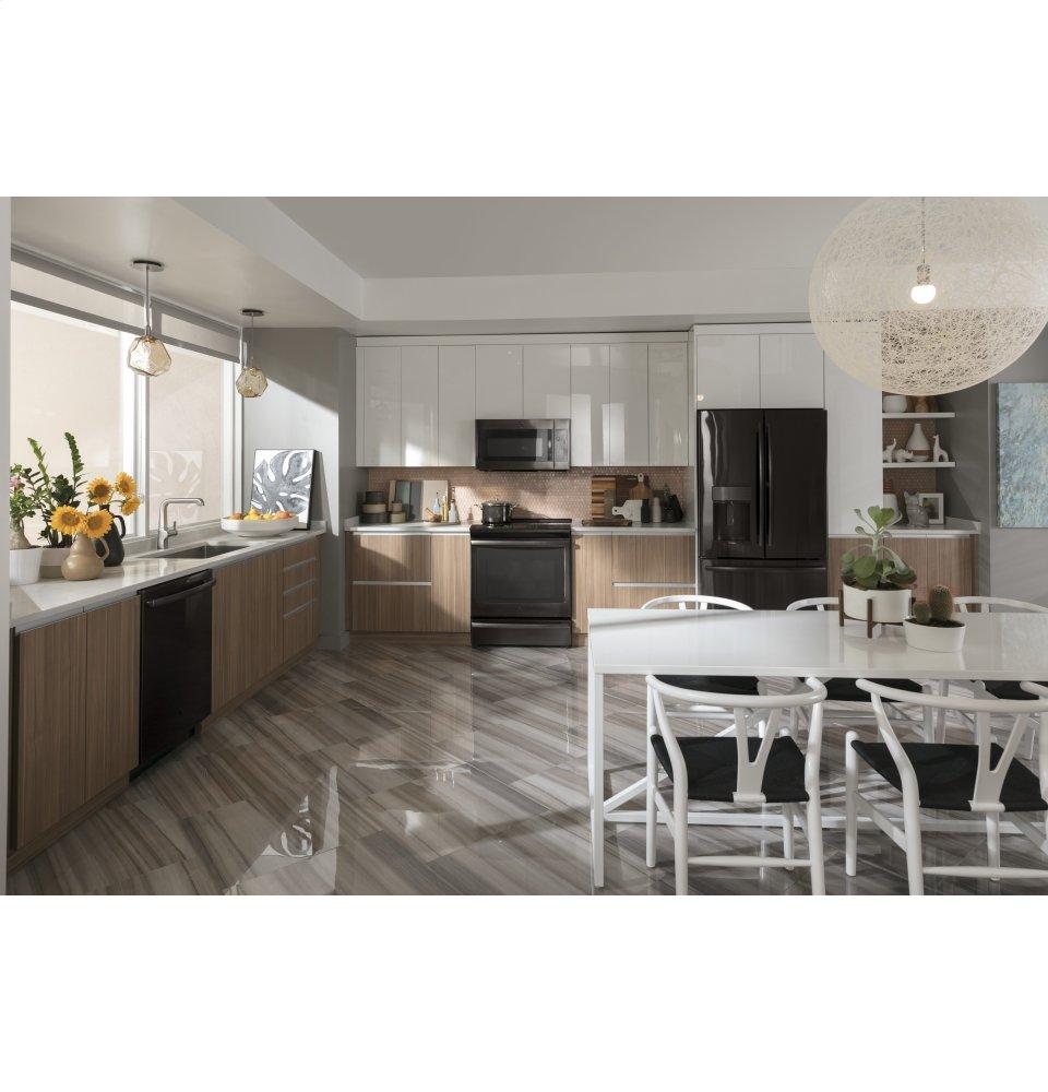 Ge Appliances PFD28KBLTS Ge Profile™ Series 27.7 Cu. Ft. French-Door Refrigerator With Door In Door And Hands-Free Autofill