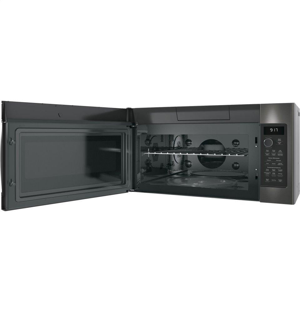 Ge Appliances PVM9179BLTS Ge Profile™ 1.7 Cu. Ft. Convection Over-The-Range Microwave Oven