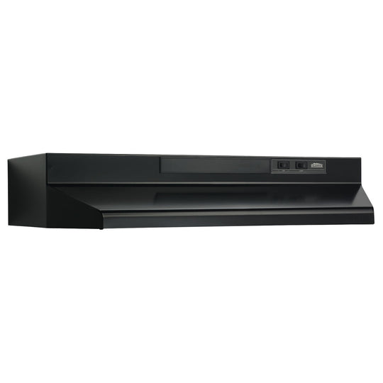 Broan F403023 Broan® 30-Inch Convertible Under-Cabinet Range Hood, 160 Cfm, Black