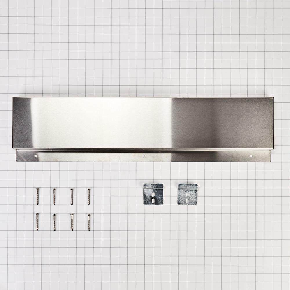Maytag W10655450 Stainless Steel Backsplash