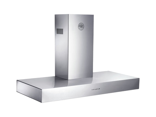 Bertazzoni K48CONX14 48 Wallmount Hood, 1 Motor 600 Cfm Stainless Steel