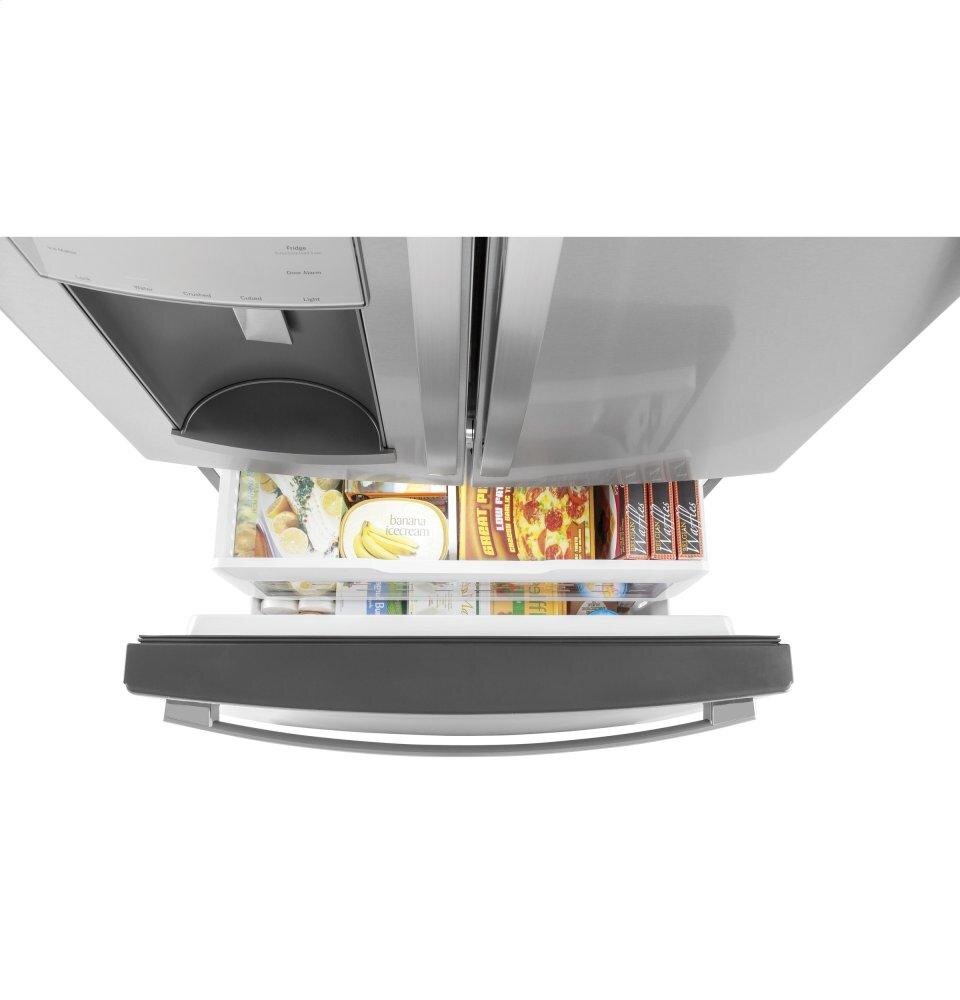 Ge Appliances GFD28GYNFS Ge® 27.7 Cu. Ft. Fingerprint Resistant French-Door Refrigerator With Door In Door