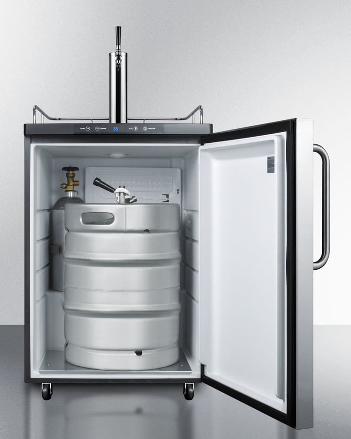 Summit SBC635M7SSTB 24" Wide Kegerator