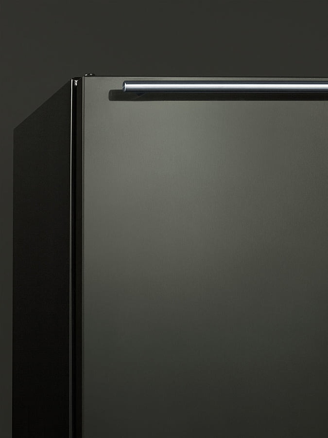 Summit CT663BKBIKSHH 24" Wide Built-In Refrigerator-Freezer