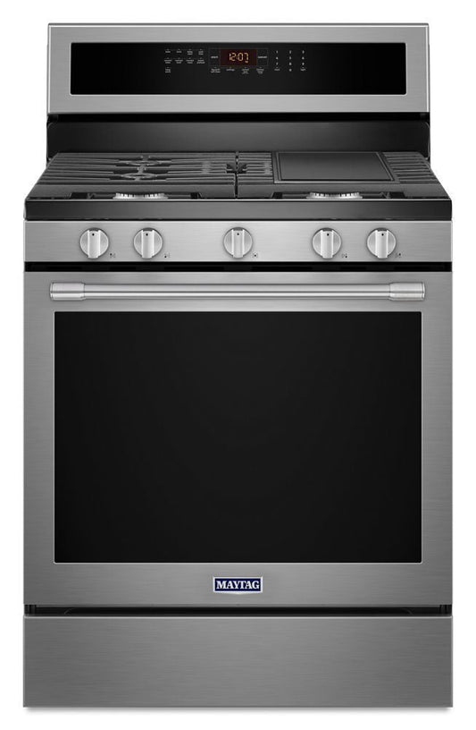 Maytag MGR8800FZ 30-Inch Wide Gas Range With True Convection And Power Preheat - 5.8 Cu. Ft.