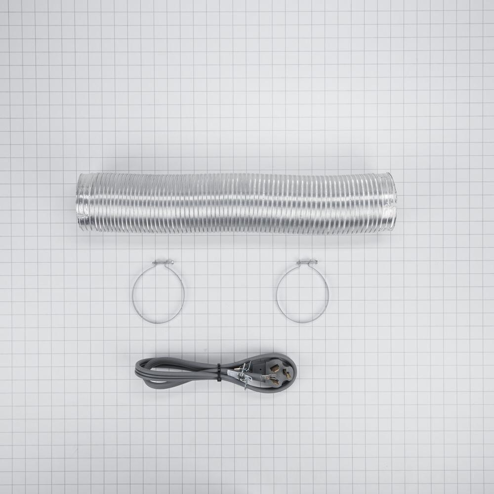 Maytag W10182829RB Electric Dryer Vent Kit - Stainless Steel
