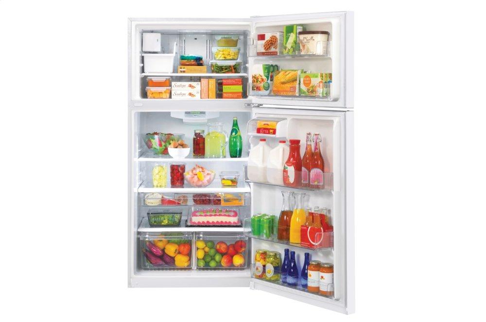 Lg LTCS24223W 24 Cu. Ft. Top Mount Refrigerator