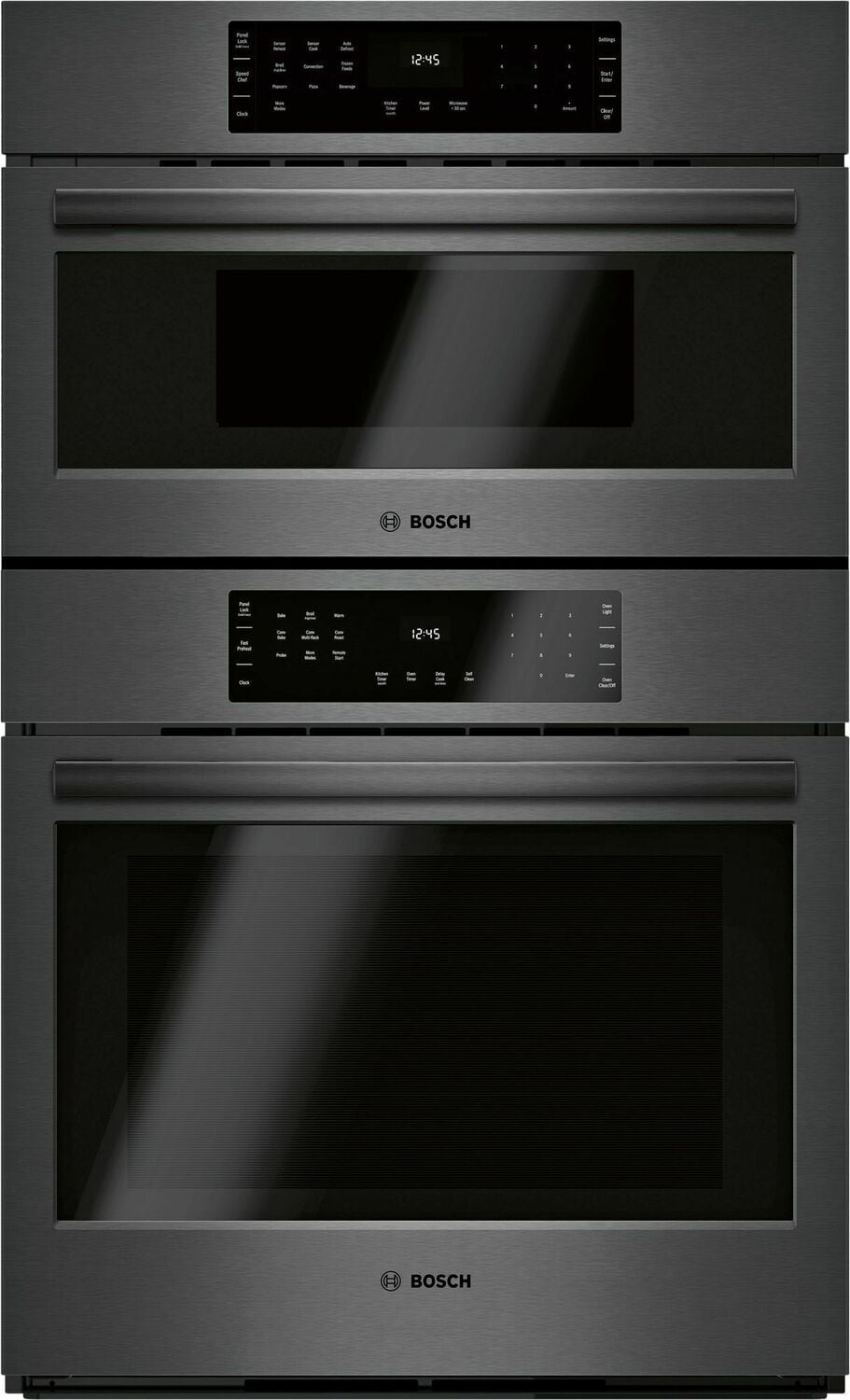Bosch HBL8743UC 800 Series Combination Oven 30'' Black Stainless Steel Hbl8743Uc