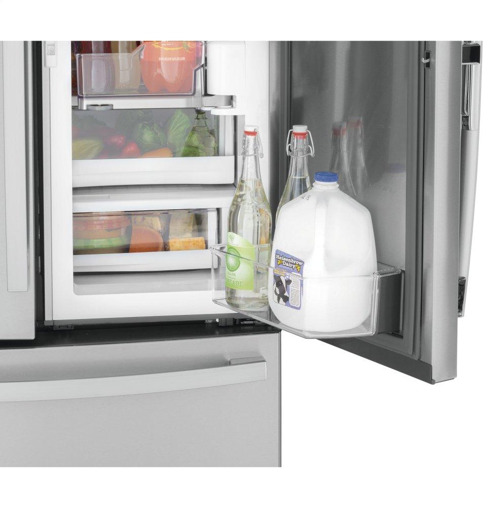 Ge Appliances GFD28GYNFS Ge® 27.7 Cu. Ft. Fingerprint Resistant French-Door Refrigerator With Door In Door