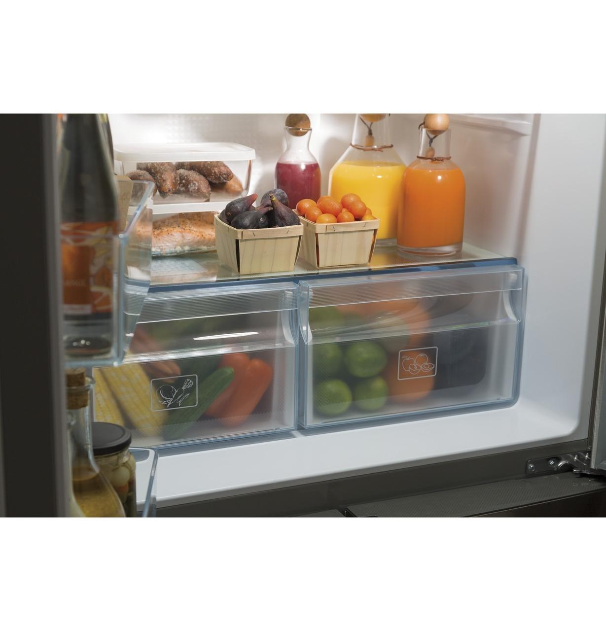 Haier QHE16HYPFS 16.4 Cu. Ft. Quad Door Refrigerator
