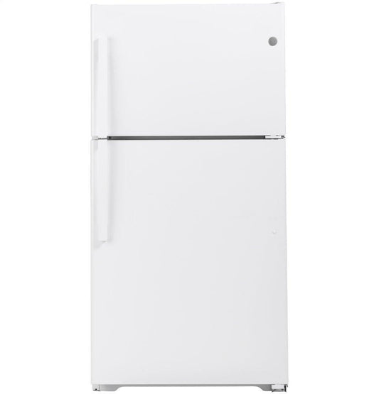 Ge Appliances GIE22JTNRWW Ge® Energy Star® 21.9 Cu. Ft. Top-Freezer Refrigerator