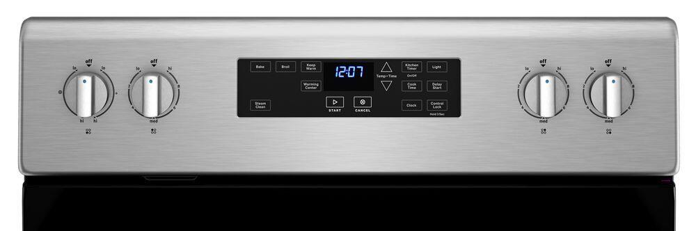 Maytag MER4600LS Electric Range With Steam Clean - 5.3 Cu. Ft.
