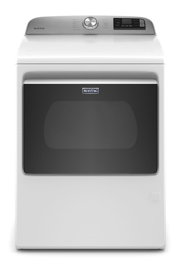 Maytag MGD6230RHW Smart Capable Top Load Gas Dryer With Extra Power Button - 7.4 Cu. Ft.