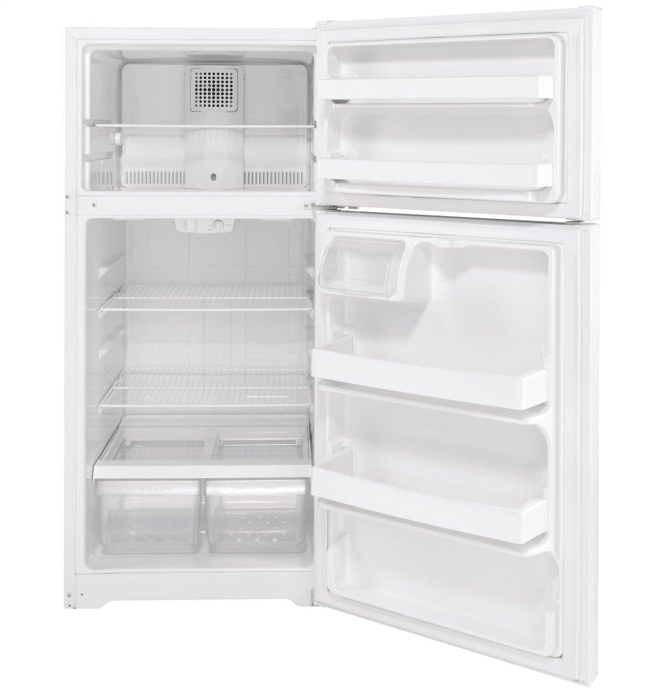 Ge Appliances GTE16DTNRWW Ge® Energy Star® 15.6 Cu. Ft. Top-Freezer Refrigerator