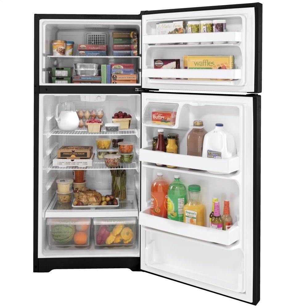 Ge Appliances GTS17DTNRBB Ge® 16.6 Cu. Ft. Top-Freezer Refrigerator