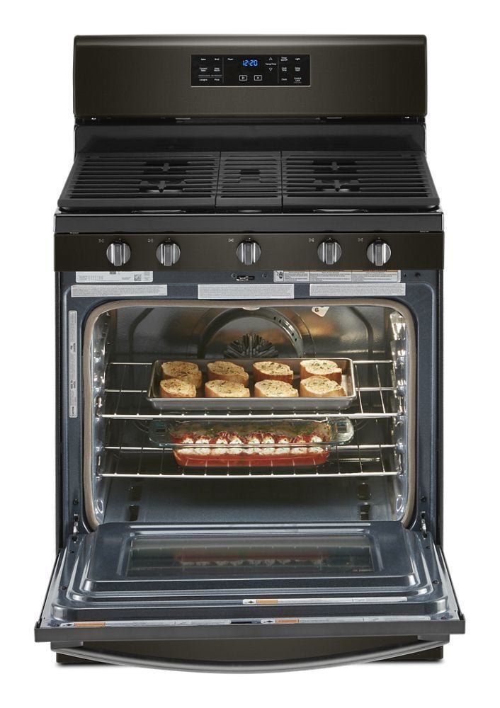 Whirlpool WFG535S0JV 5.0 Cu. Ft. Gas Convection Oven With Fan Convection Cooking