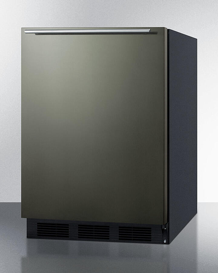 Summit CT663BKBIKSHHADA 24" Wide Built-In Refrigerator-Freezer, Ada Compliant