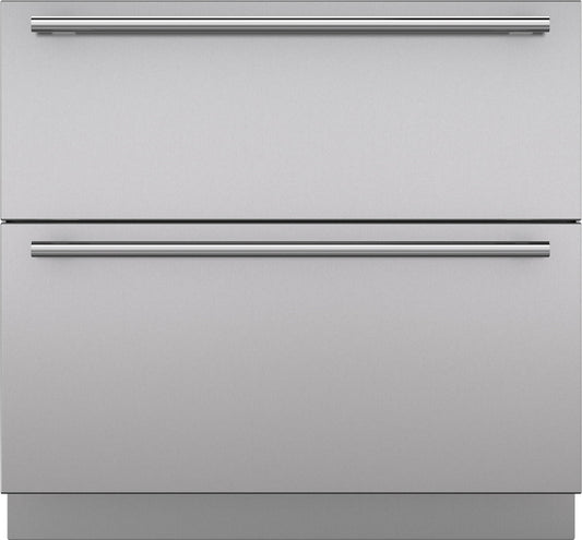 Sub-Zero 7023704 Stainless Steel 36" Drawer Panels With Tubular Handles