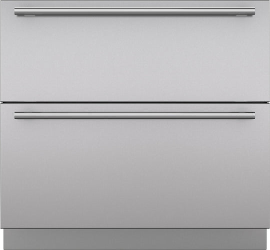 Sub-Zero 7023704 Stainless Steel 36" Drawer Panels With Tubular Handles