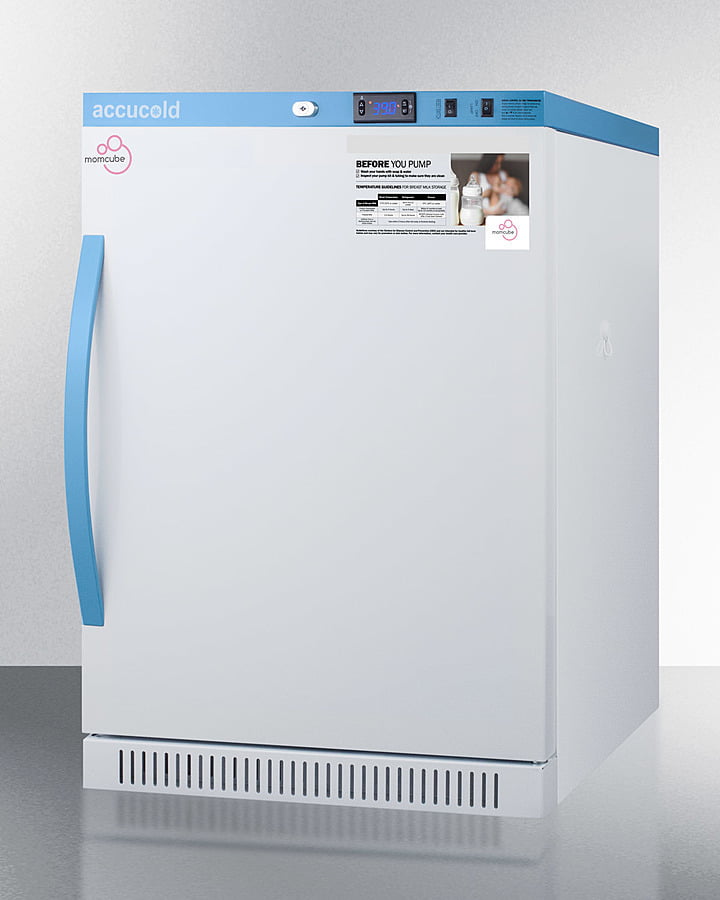 Summit MLRS6MC 6 Cu.Ft. Momcube Breast Milk Refrigerator, Ada Height