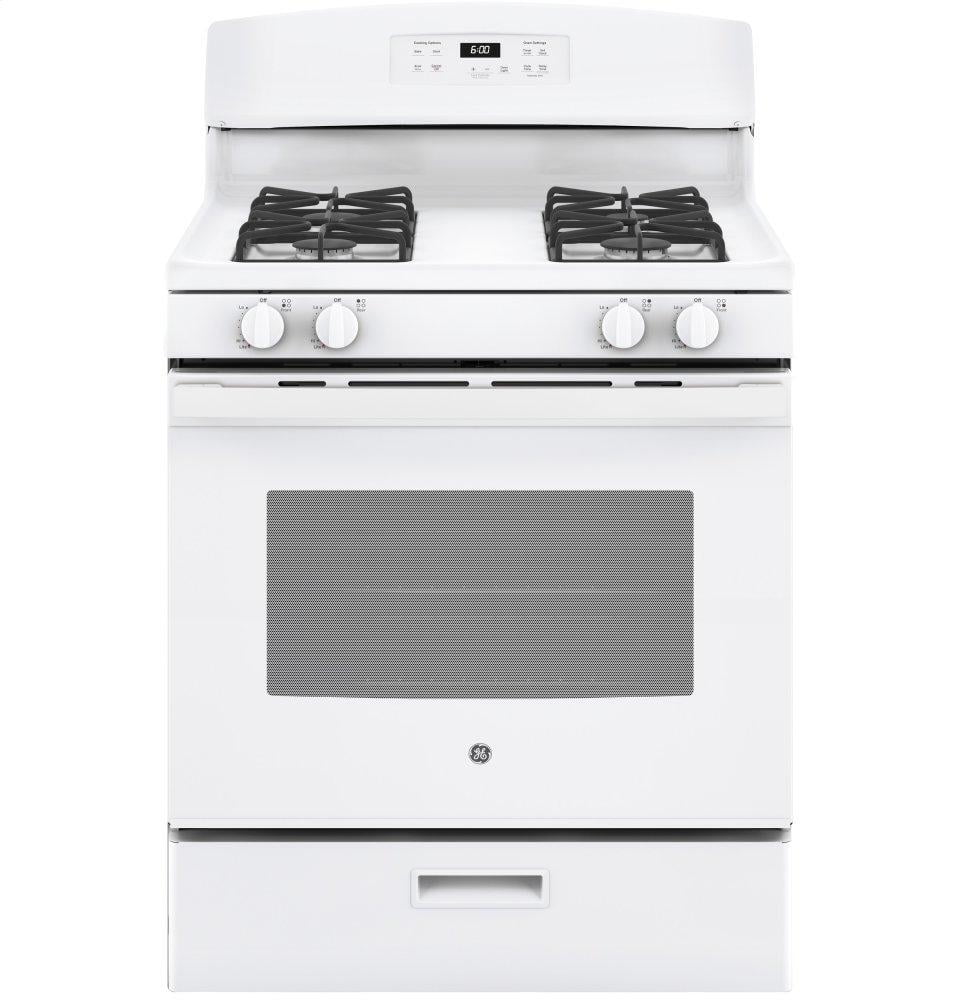 Ge Appliances JGBS60DEKWW Ge® 30" Free-Standing Gas Range