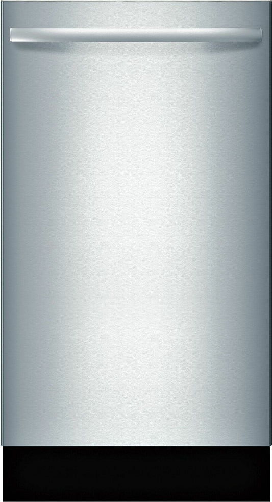 Bosch SPX68U55UC Ada 18" 800 Series Bar Hndl, 6/5 Cycles, 3Rd Rck, 44 Dba, Rckmatic,10 Pl Stgs, Infolight - Ss