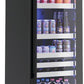 Xo Appliance XOU2470BCGB Tall Beverage Center Black Glass