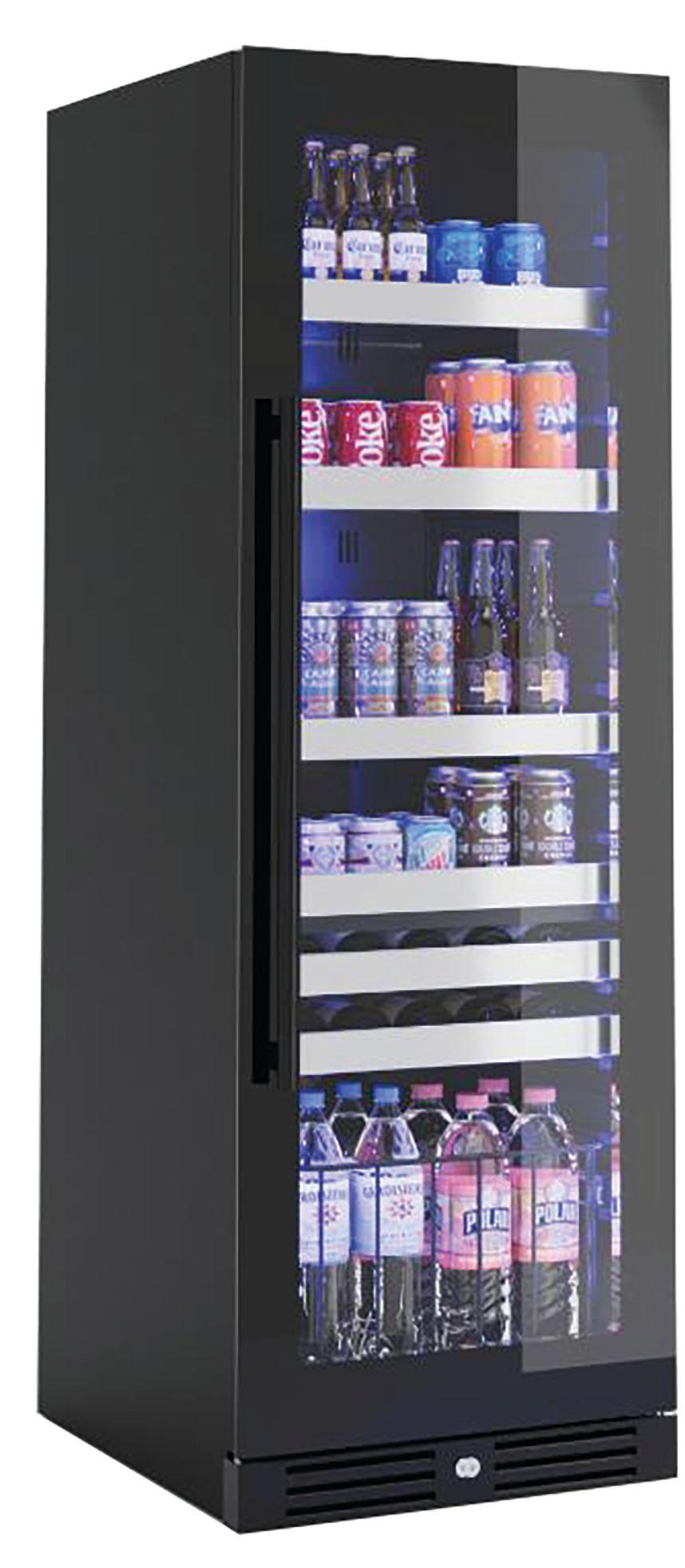 Xo Appliance XOU2470BCGB Tall Beverage Center Black Glass