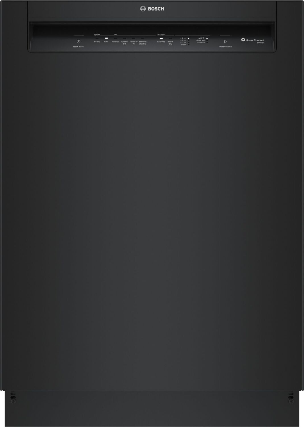 Bosch SHE3AEM6N 100 Series Dishwasher 24" Black