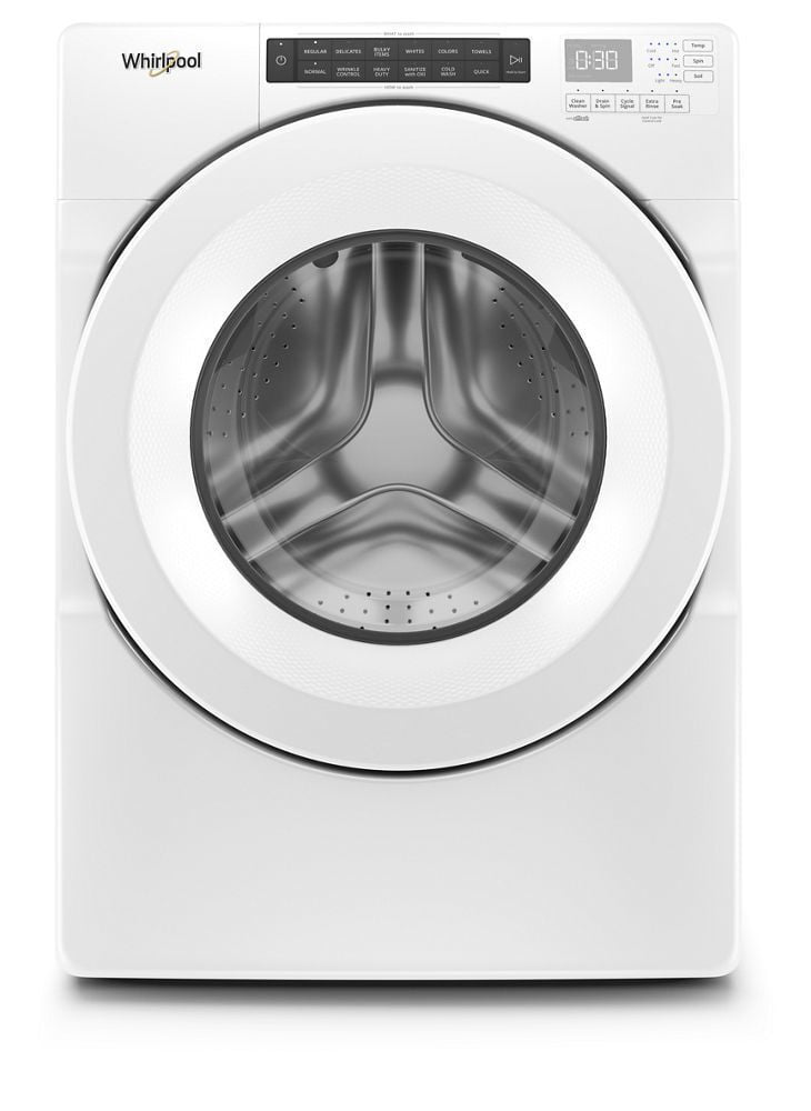 Whirlpool WFW560CHW 4.3 Cu. Ft. Closet-Depth Front Load Washer With Intuitive Controls