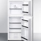 Summit FF71ES Two-Door Energy Star Qualified Refrigerator-Freezer In 46
