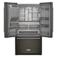 Kitchenaid KRFF577KBS 26.8 Cu. Ft. Standard-Depth French Door Refrigerator With Exterior Ice And Water Dispenser