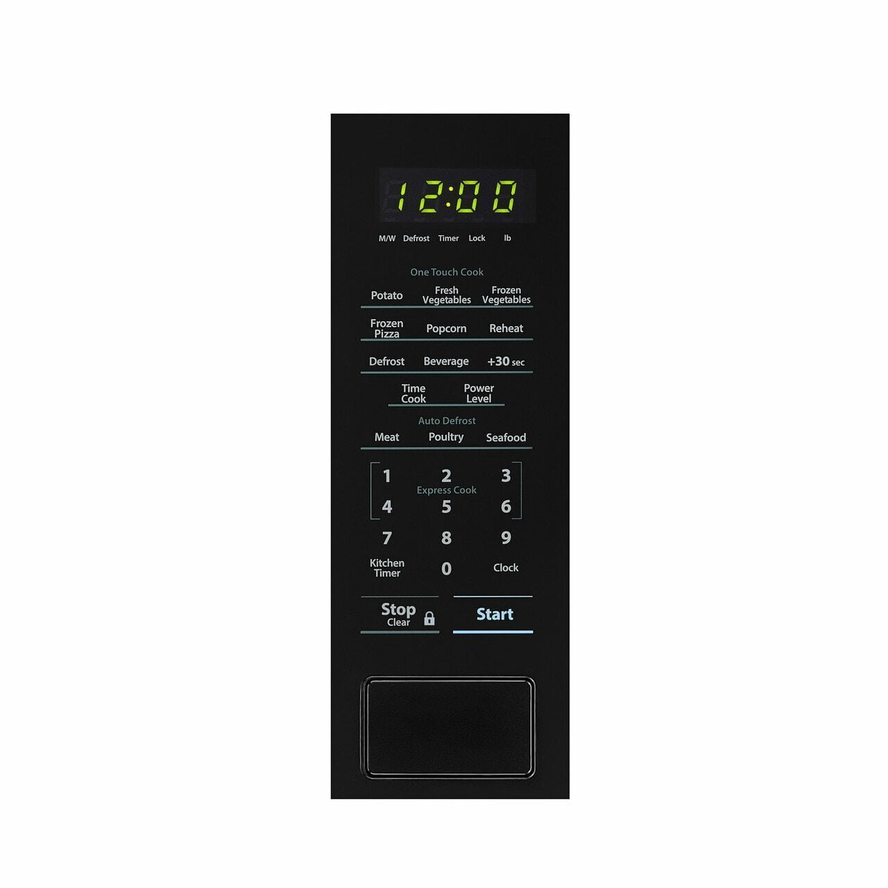 Sharp SMC1131CB 1.1 Cu. Ft. 1000W Sharp Countertop Black Microwave